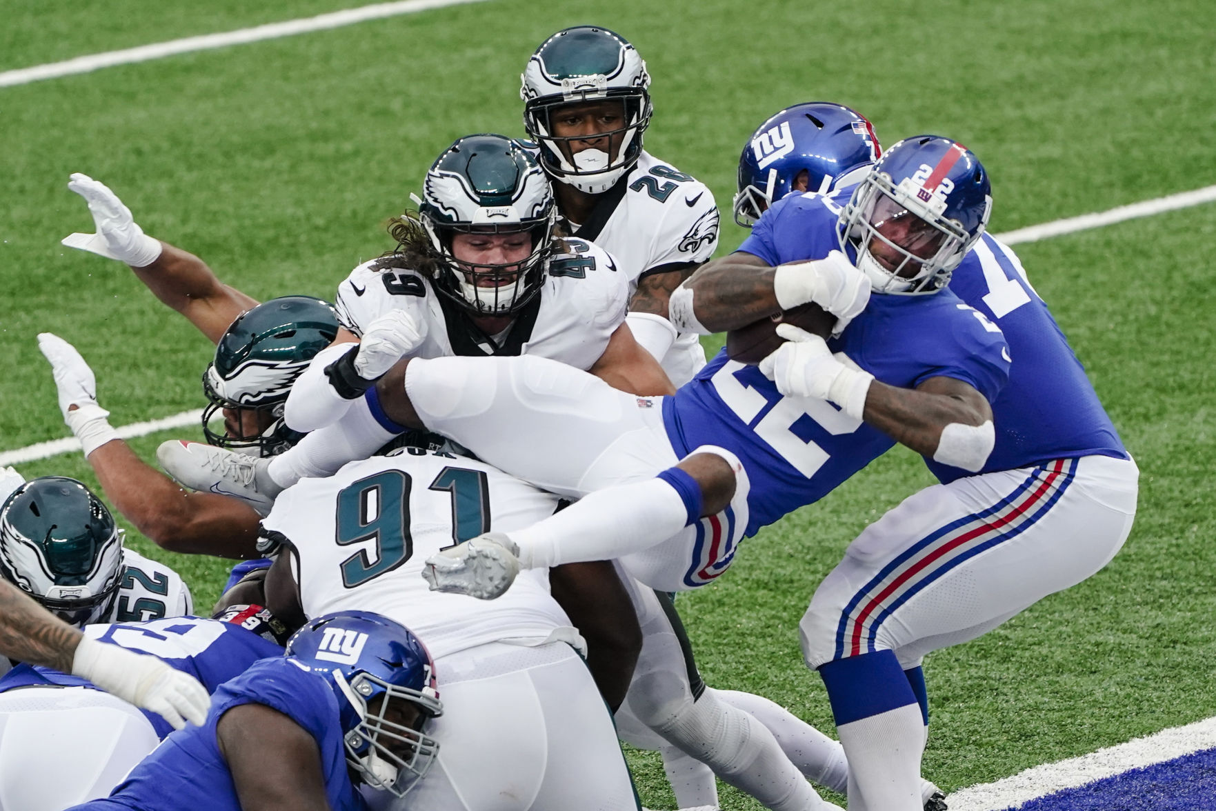 Eagles Giants Football